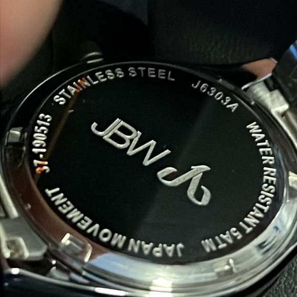 NIB JBWDiamond TimepiecesJ6303A Japanese movement 16DIAMONDS on the hour markers - Picture 11 of 11